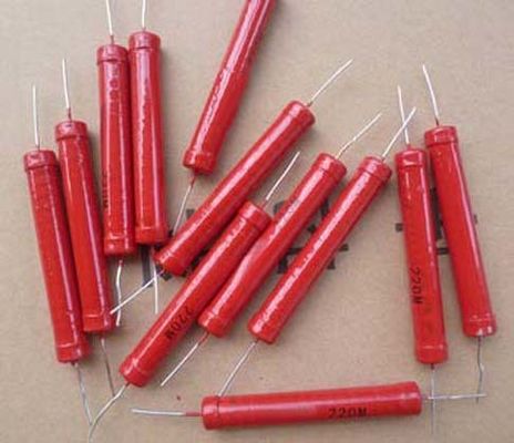 Resistore ad alta tensione per foro 10W 50W 100W con resistenza 0.2OHM-100M OHM
