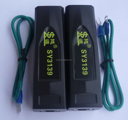 Clip di messa a terra Terminale di messa a terra RJ45 Cat6 Network Ethernet Surge Protector con protezione Poe 26*26*95mm
